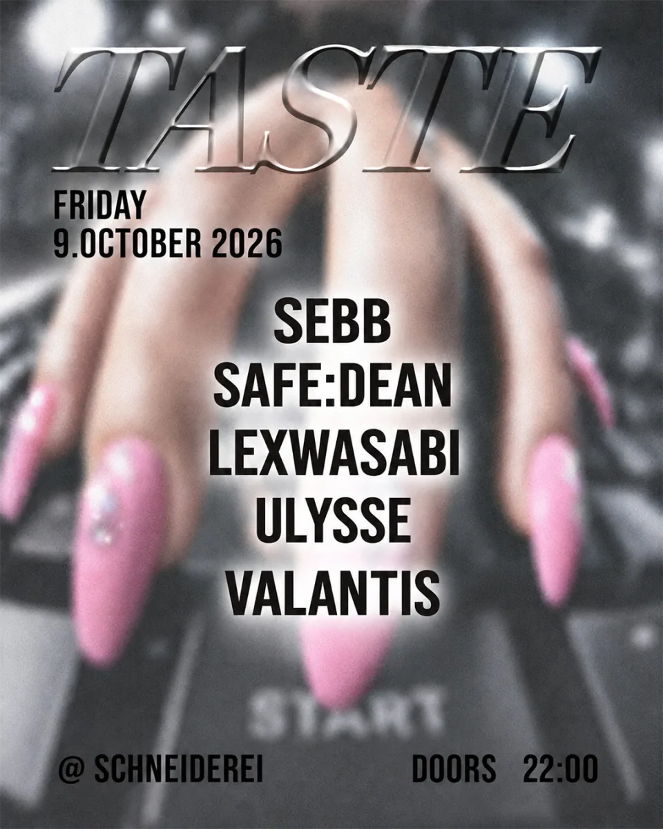 Taste 01 poster, opens the event page